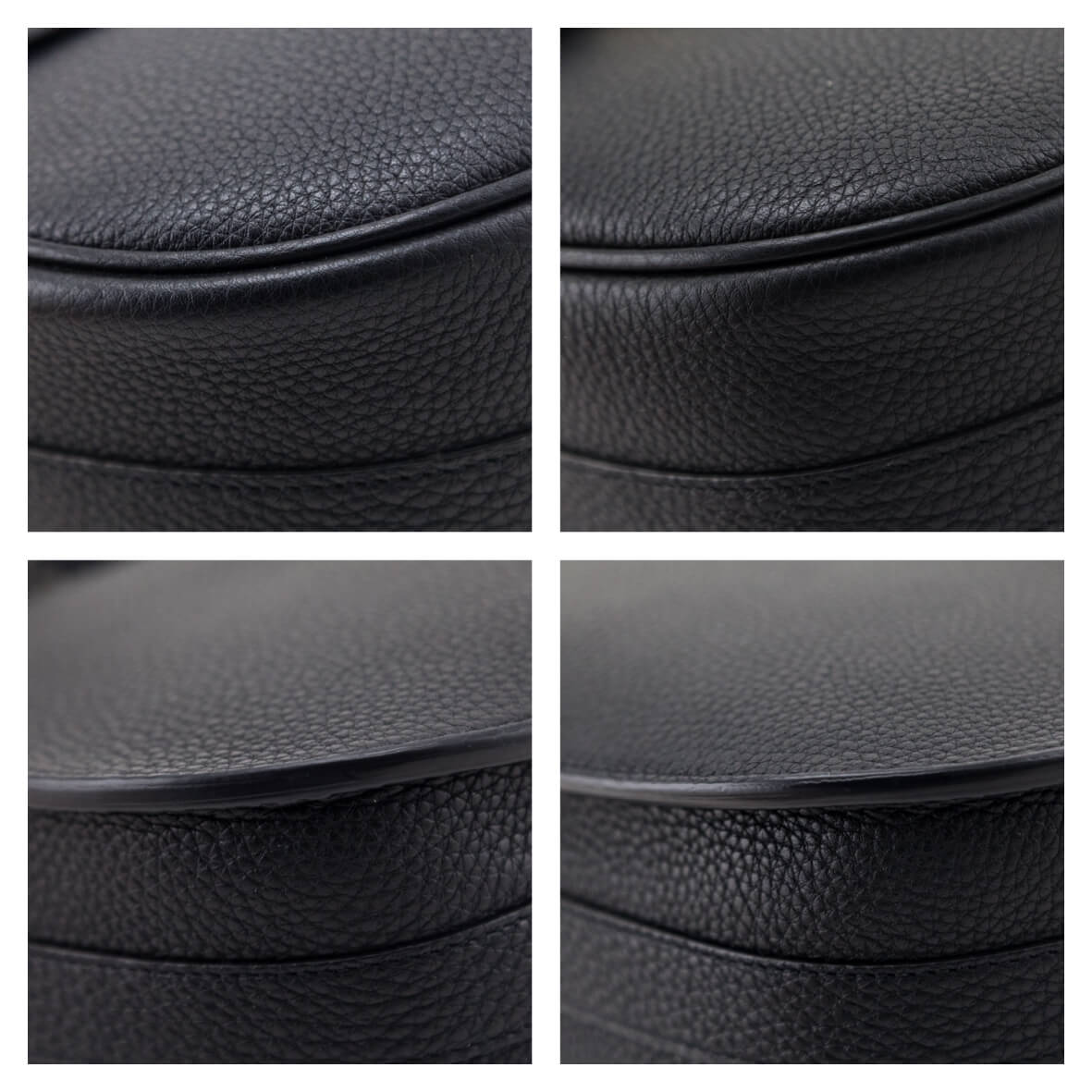 Dior Black Grained Calfskin Large Bobby Flap Bag