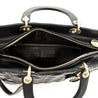 Dior Black Lambskin Cannage Large Lady Dior Bag - Love that Bag etc - Preowned Authentic Designer Handbags & Preloved Fashions