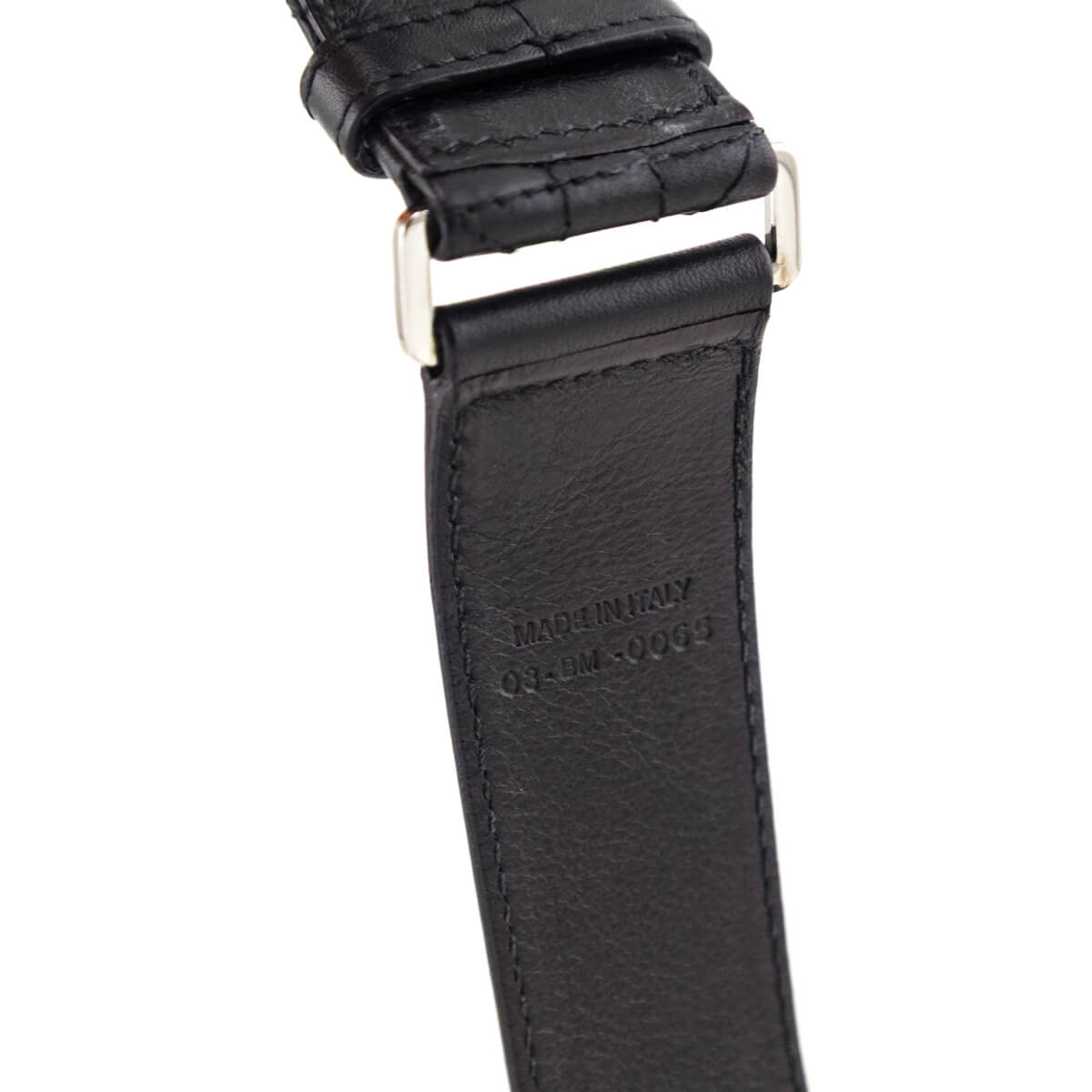 Dior Black Leather Cannage Belt | Size 95/XL - Love that Bag etc - Preowned Authentic Designer Handbags & Preloved Fashions