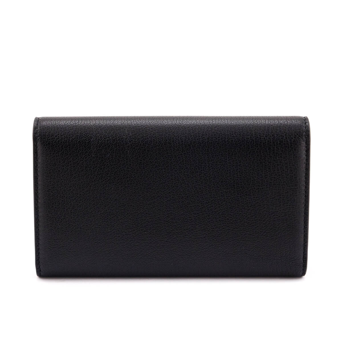 Dior Black Leather Long Saddle Wallet - Love that Bag etc - Preowned Authentic Designer Handbags & Preloved Fashions