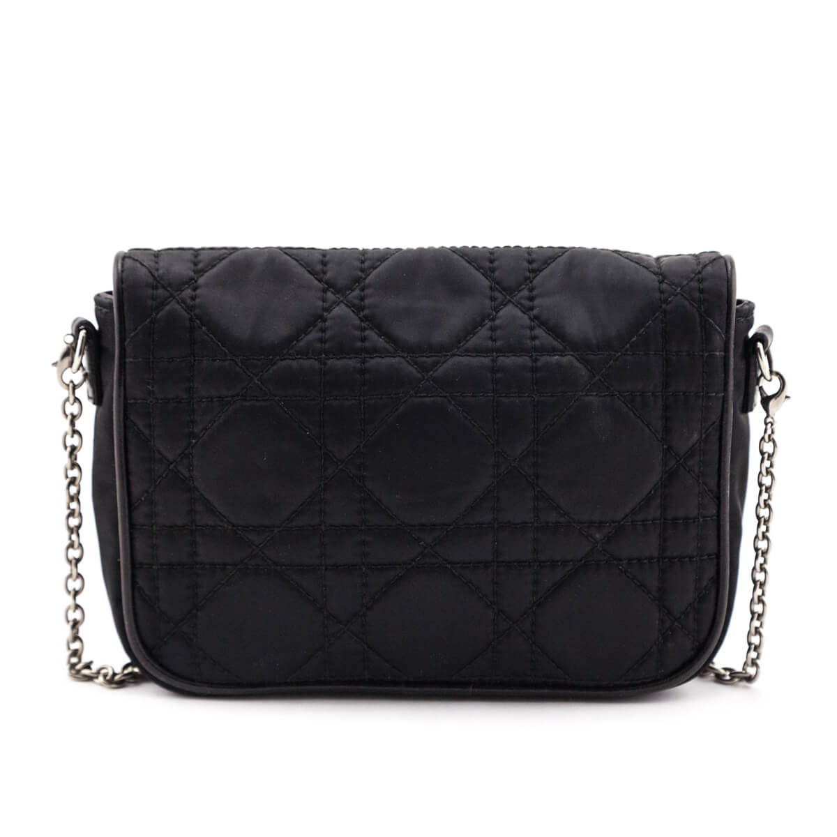 Dior Black Nylon Cannage Mini Crossbody - Love that Bag etc - Preowned Authentic Designer Handbags & Preloved Fashions