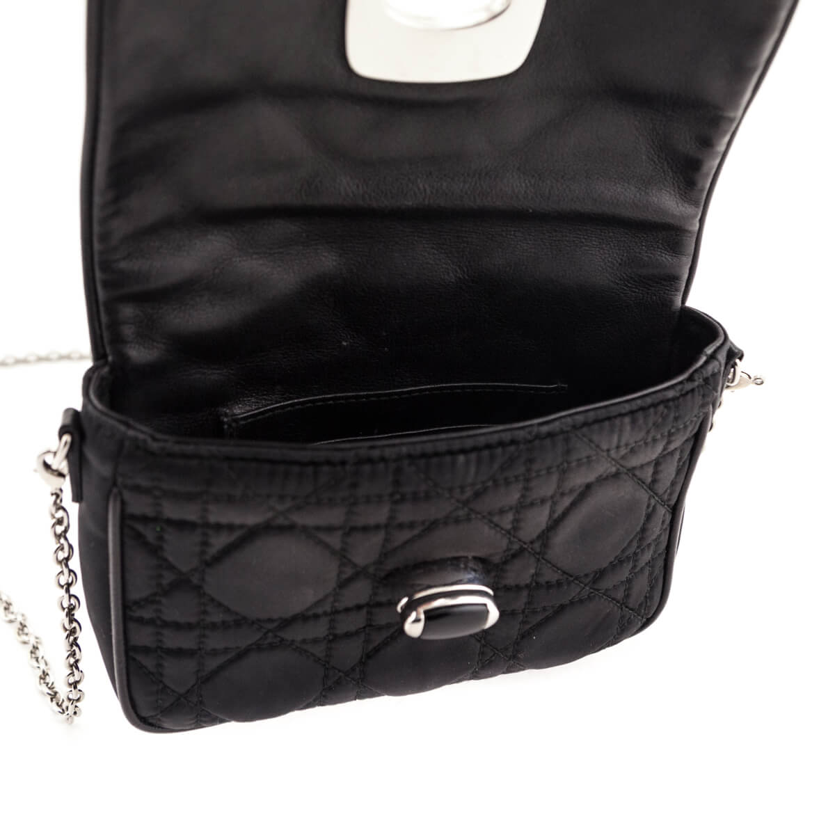 Dior Black Nylon Cannage Mini Crossbody - Love that Bag etc - Preowned Authentic Designer Handbags & Preloved Fashions