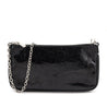 Dior Black Patent Monogram Pochette - Love that Bag etc - Preowned Authentic Designer Handbags & Preloved Fashions