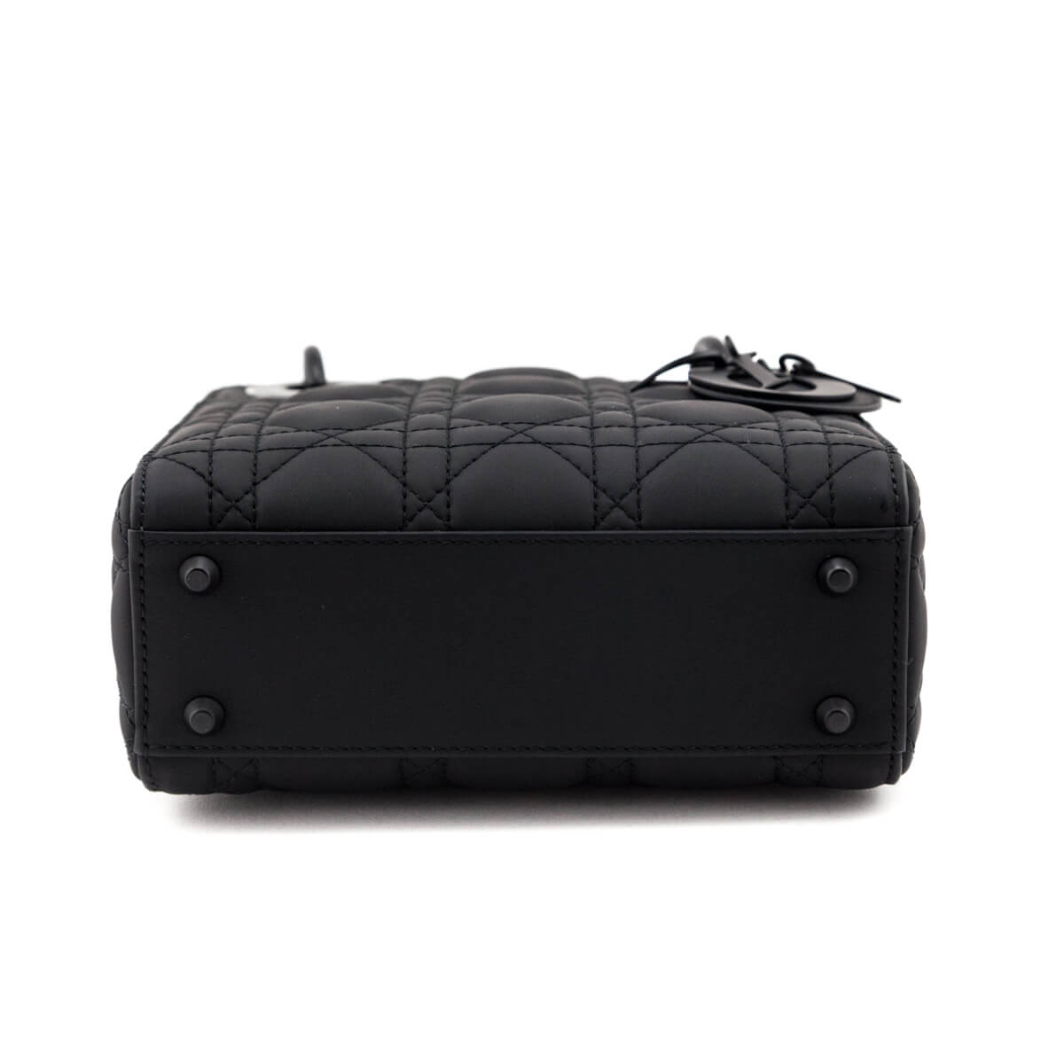 Dior Black Ultra Matte Calfskin Cannage Mini Lady Dior - Shop Dior CA –  Love that Bag etc - Preowned Designer Fashions