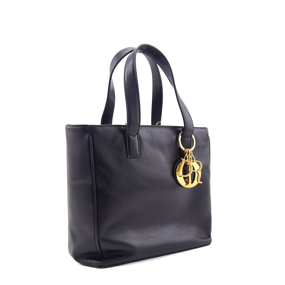 Dior Black Vintage Small Lady Dior Bag