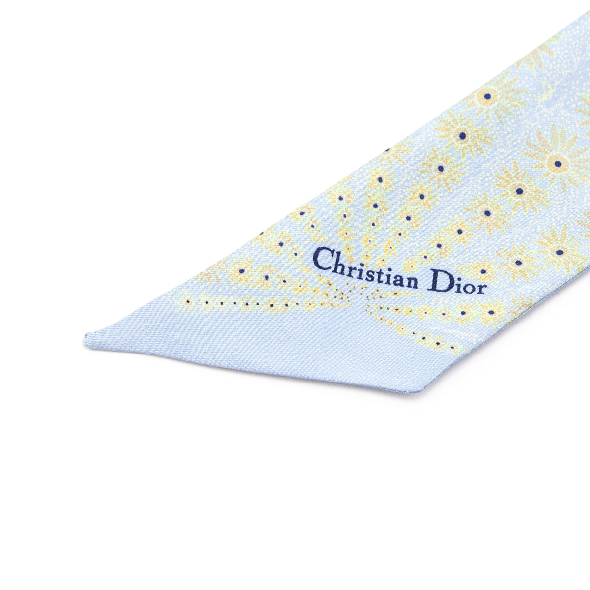 Dior Blue Tarot Mitzah Silk Bandeau