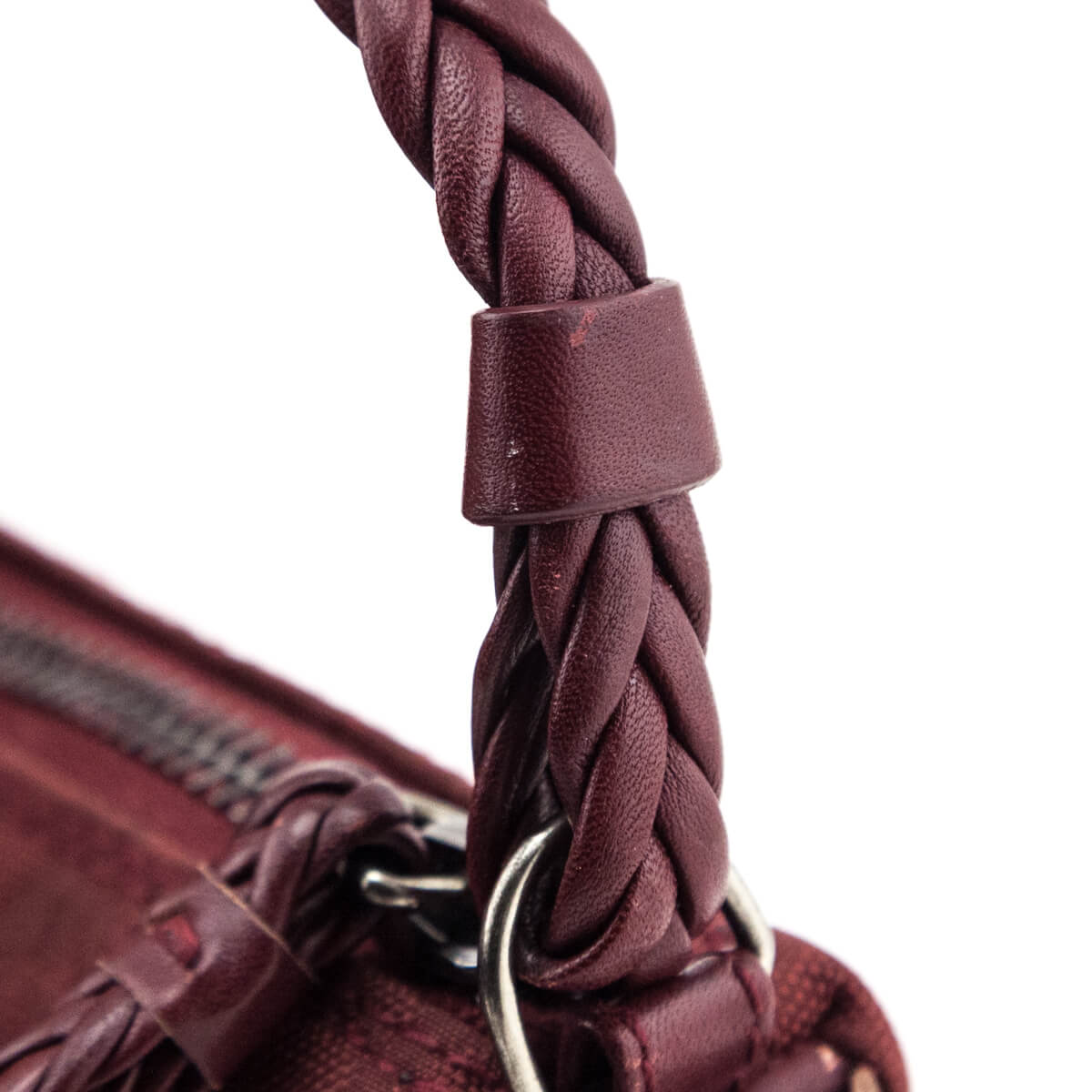 Dior Burgundy Monogram Bohemian Crossbody Pochette - Love that Bag etc - Preowned Authentic Designer Handbags & Preloved Fashions