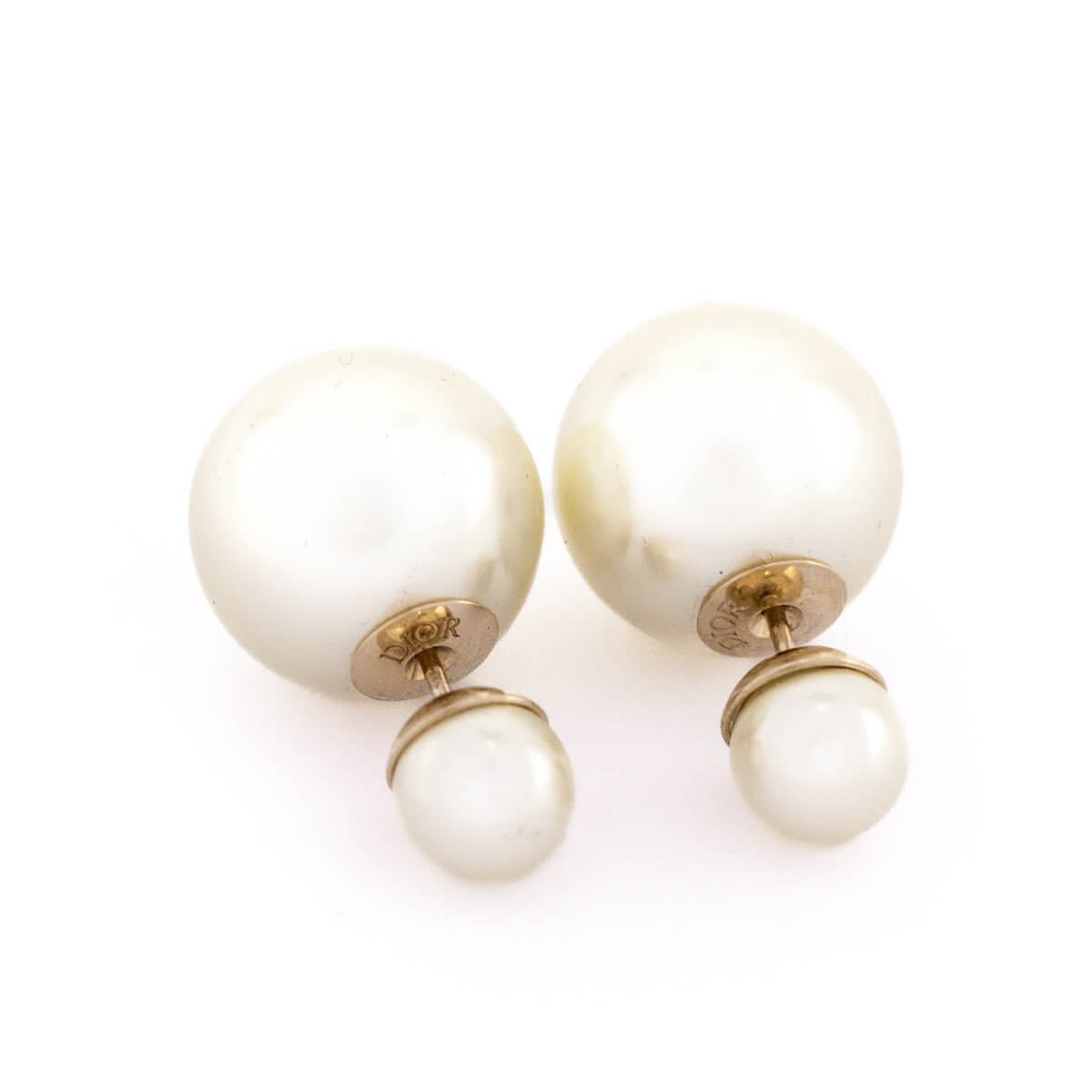Dior Faux Pearl Tribales Stud Earrings - Love that Bag etc - Preowned Authentic Designer Handbags & Preloved Fashions