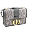 Dior Gray Oblique Montaigne 30 Flap Bag - Love that Bag etc - Preowned Authentic Designer Handbags & Preloved Fashions