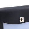 Dior Navy Tricolor Leather Turnlock Wallet on Chain - Love that Bag etc - Preowned Authentic Designer Handbags & Preloved Fashions