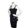 Dior Navy Velvet Mini Lady Dior - Love that Bag etc - Preowned Authentic Designer Handbags & Preloved Fashions