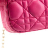 Dior Pink Lambskin Cannage Small Miss Dior Bag - Love that Bag etc - Preowned Authentic Designer Handbags & Preloved Fashions