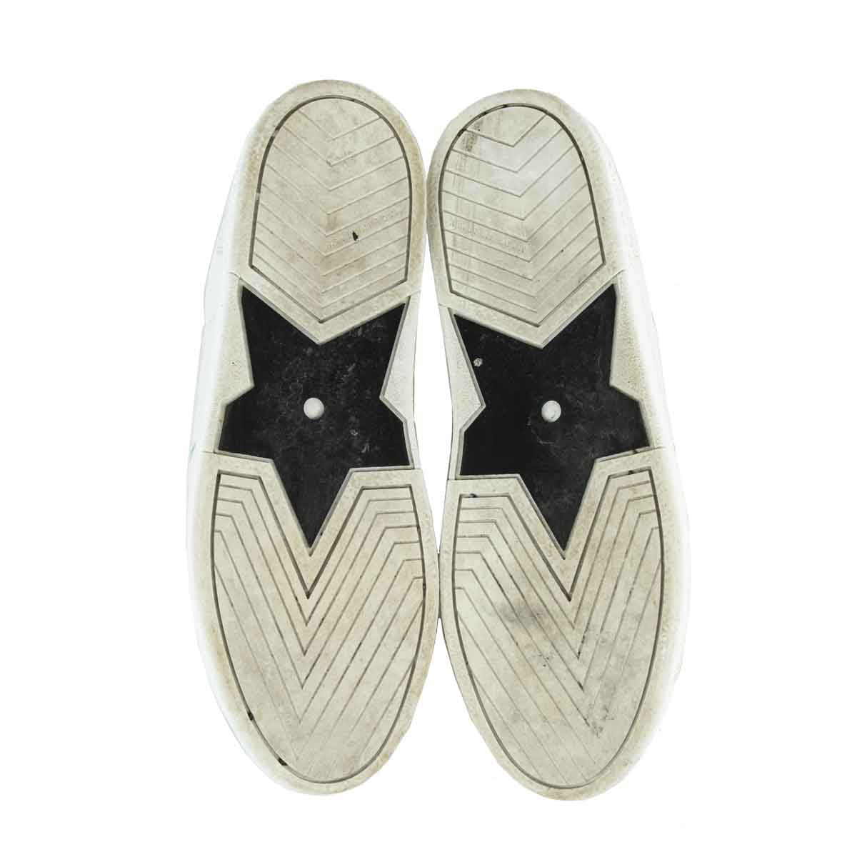 Dior White Leather Star Low Top Sneakers Dior Consignment CA