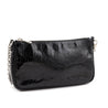 Dior Black Patent Monogram Pochette - Love that Bag etc - Preowned Authentic Designer Handbags & Preloved Fashions