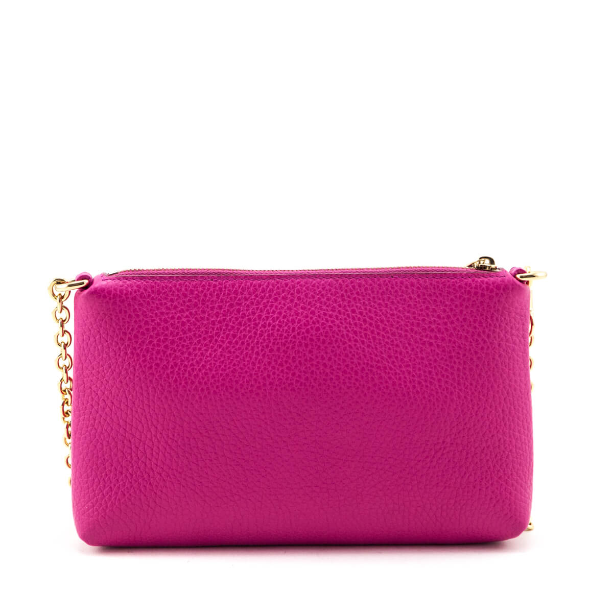 Dolce & Gabbana Pink Chain Clutch - Love that Bag etc - Preowned Authentic Designer Handbags & Preloved Fashions