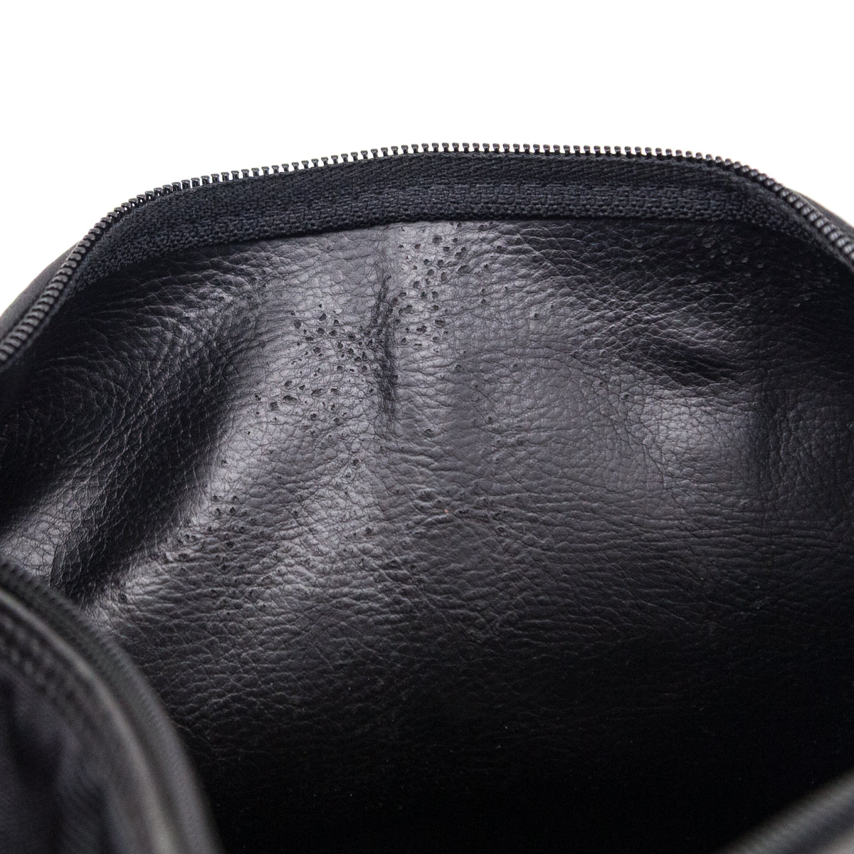Fendi Black Vintage Pequin Crossbody