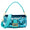 Fendi Blue Sequin Paillettes Vitello Grace Re-Edition Baguette