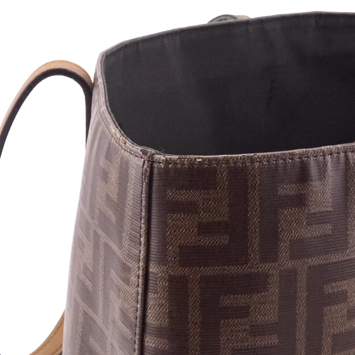 Fendi Camel Zucca Tote - Love that Bag etc - Preowned Authentic Designer Handbags & Preloved Fashions