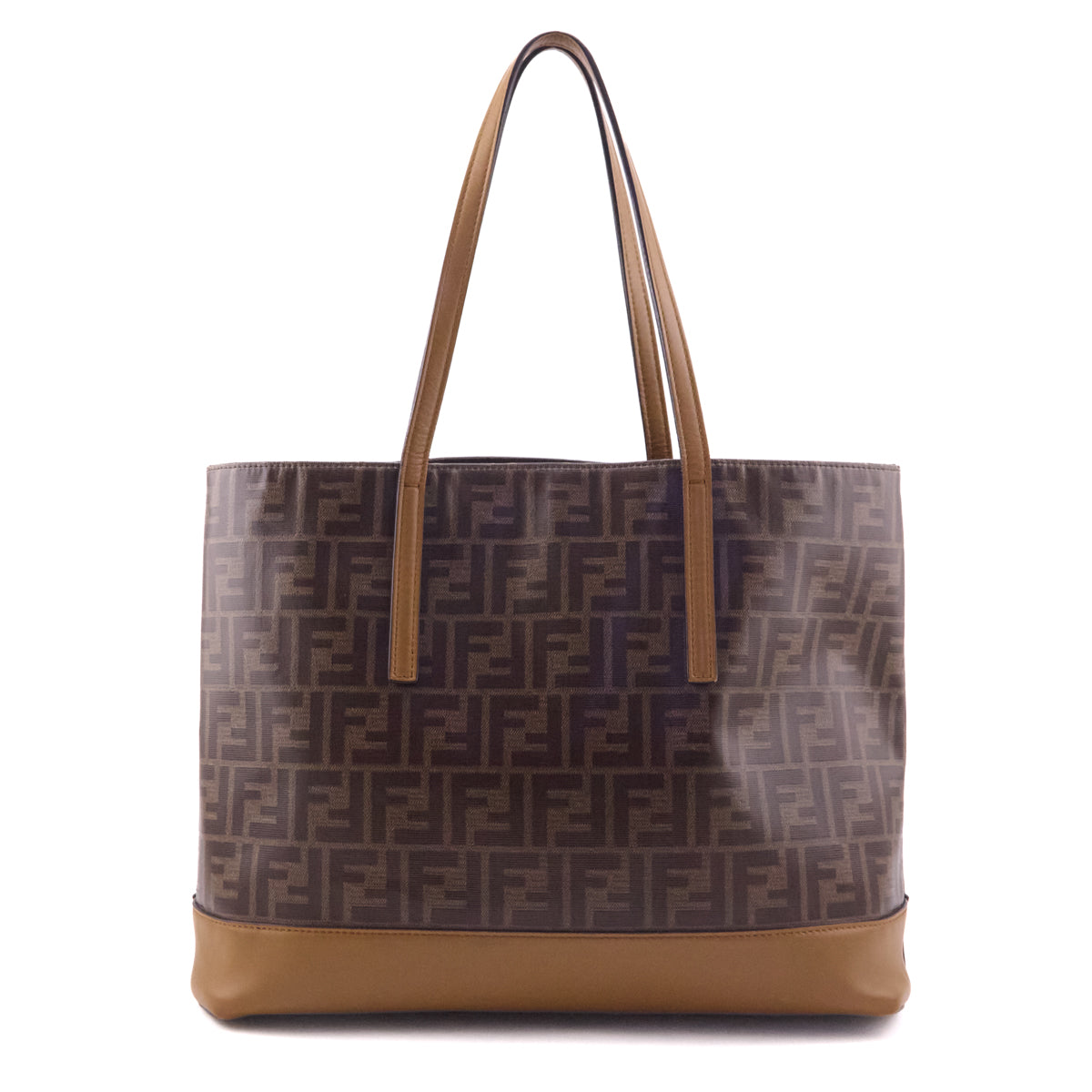Fendi Camel Zucca Tote - Love that Bag etc - Preowned Authentic Designer Handbags & Preloved Fashions