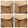 Fendi Miele Scuro Vitello Seta Nappa Medium Peekaboo I SEE U Satchel - Love that Bag etc - Preowned Authentic Designer Handbags & Preloved Fashions