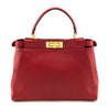 Fendi Red Nappa Medium Peekaboo Bag - Love that Bag etc - Preowned Authentic Designer Handbags & Preloved Fashions