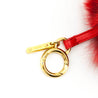 Fendi Red & Pink Fox Fur Heart Pom Pom Bag Charm - Love that Bag etc - Preowned Authentic Designer Handbags & Preloved Fashions