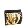 Fendi X Versace Fendace Card Glazed Canvas Card Holder - Love that Bag etc - Preowned Authentic Designer Handbags & Preloved Fashions