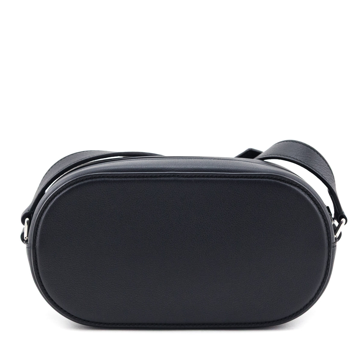 Ferragamo Black Calfskin Double Gancio Crossbody Bag - Love that Bag etc - Preowned Authentic Designer Handbags & Preloved Fashions