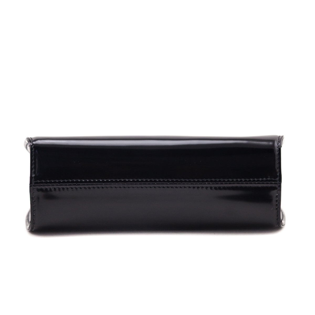 Ferragamo Black Calfskin Mini Wanda Top-Handle Bag