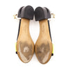 Ferragamo Black & Yellow Patent Glenn Sandals Size US 7.5 | IT 37.5 - Love that Bag etc - Preowned Authentic Designer Handbags & Preloved Fashions