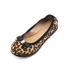 Ferragamo Leopard Pony Hair Ballet Flats Size US 5 | EU 35 - Love that Bag etc - Preowned Authentic Designer Handbags & Preloved Fashions