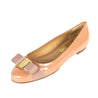 Ferragamo New Blush Patent Varina Ballet Flats Size US 5 | IT 35.5 - Love that Bag etc - Preowned Authentic Designer Handbags & Preloved Fashions