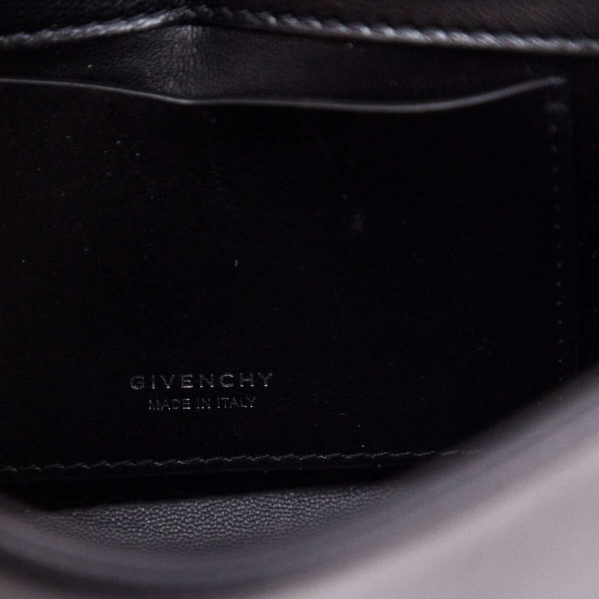 Givenchy Black Lambskin Quilted Small 4G Crossbody - Love that Bag etc - Preowned Authentic Designer Handbags & Preloved Fashions