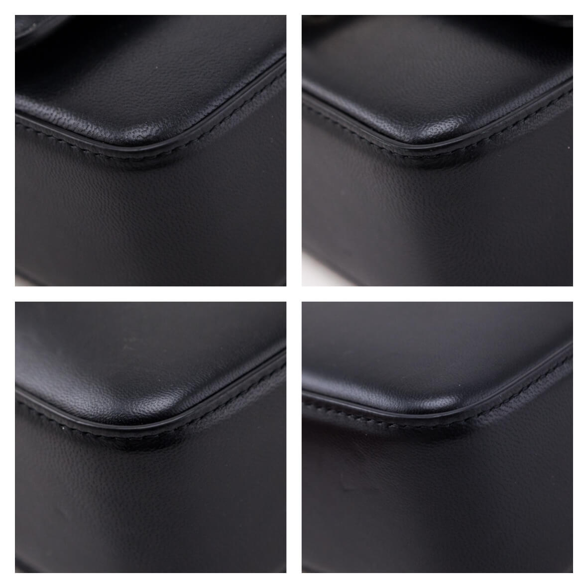 Givenchy Black Lambskin Quilted Small 4G Crossbody - Love that Bag etc - Preowned Authentic Designer Handbags & Preloved Fashions