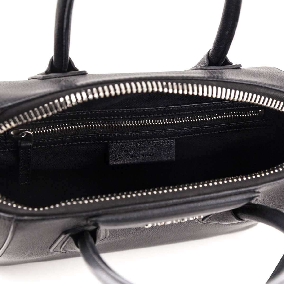 Givenchy Black Sugar Goatskin Small Antigona - Love that Bag etc - Preowned Authentic Designer Handbags & Preloved Fashions