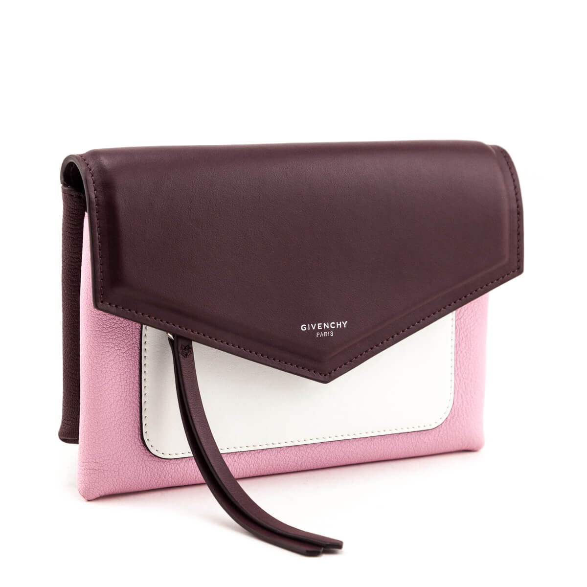 Givenchy Burgundy Tri-Color Crossbody Bag - Love that Bag etc - Preowned Authentic Designer Handbags & Preloved Fashions
