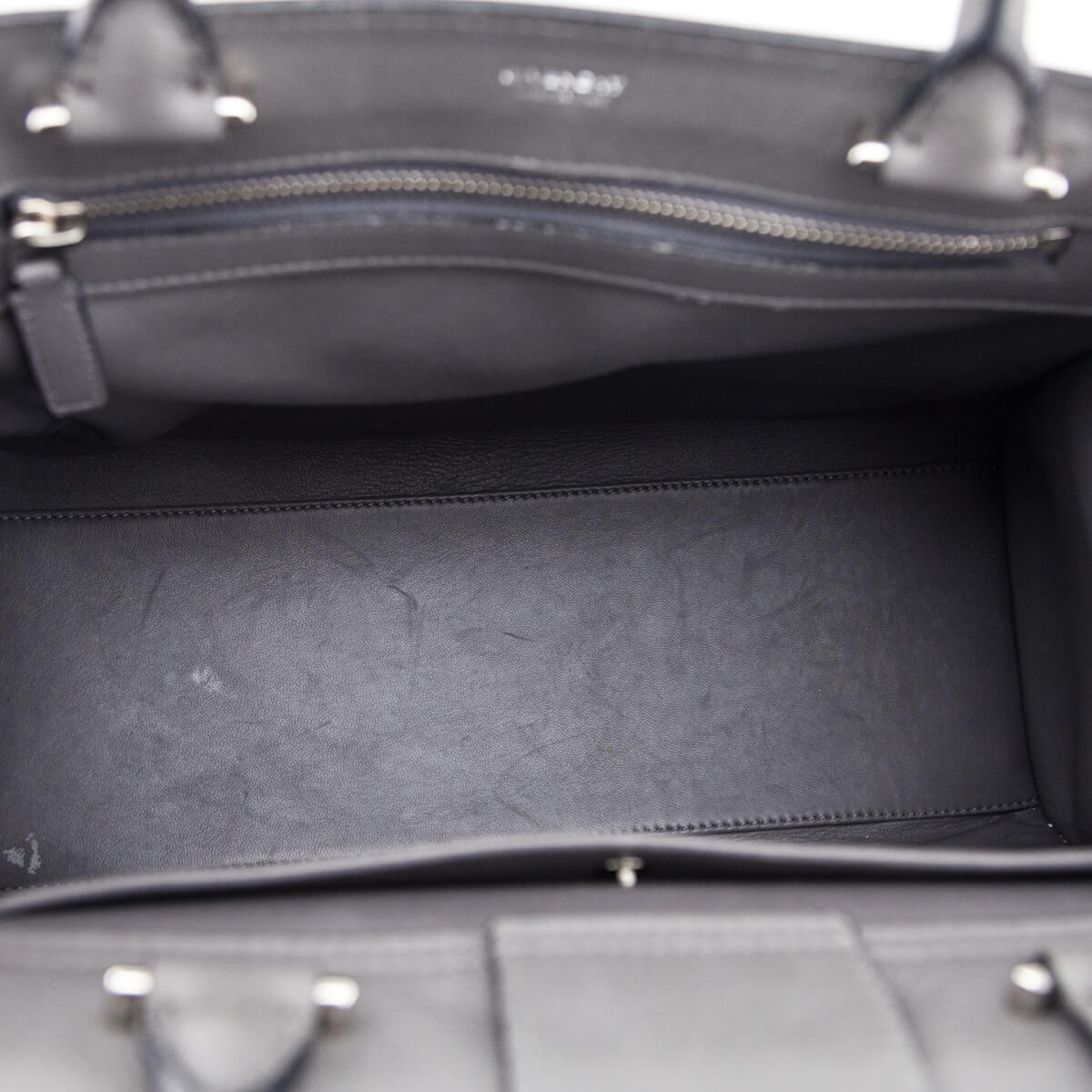 Givenchy Gray Calfskin Obsedia Satchel - Love that Bag etc - Preowned Authentic Designer Handbags & Preloved Fashions