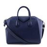 Givenchy Navy Sugar Goatskin Medium Antigona Bag - Love that Bag etc - Preowned Authentic Designer Handbags & Preloved Fashions