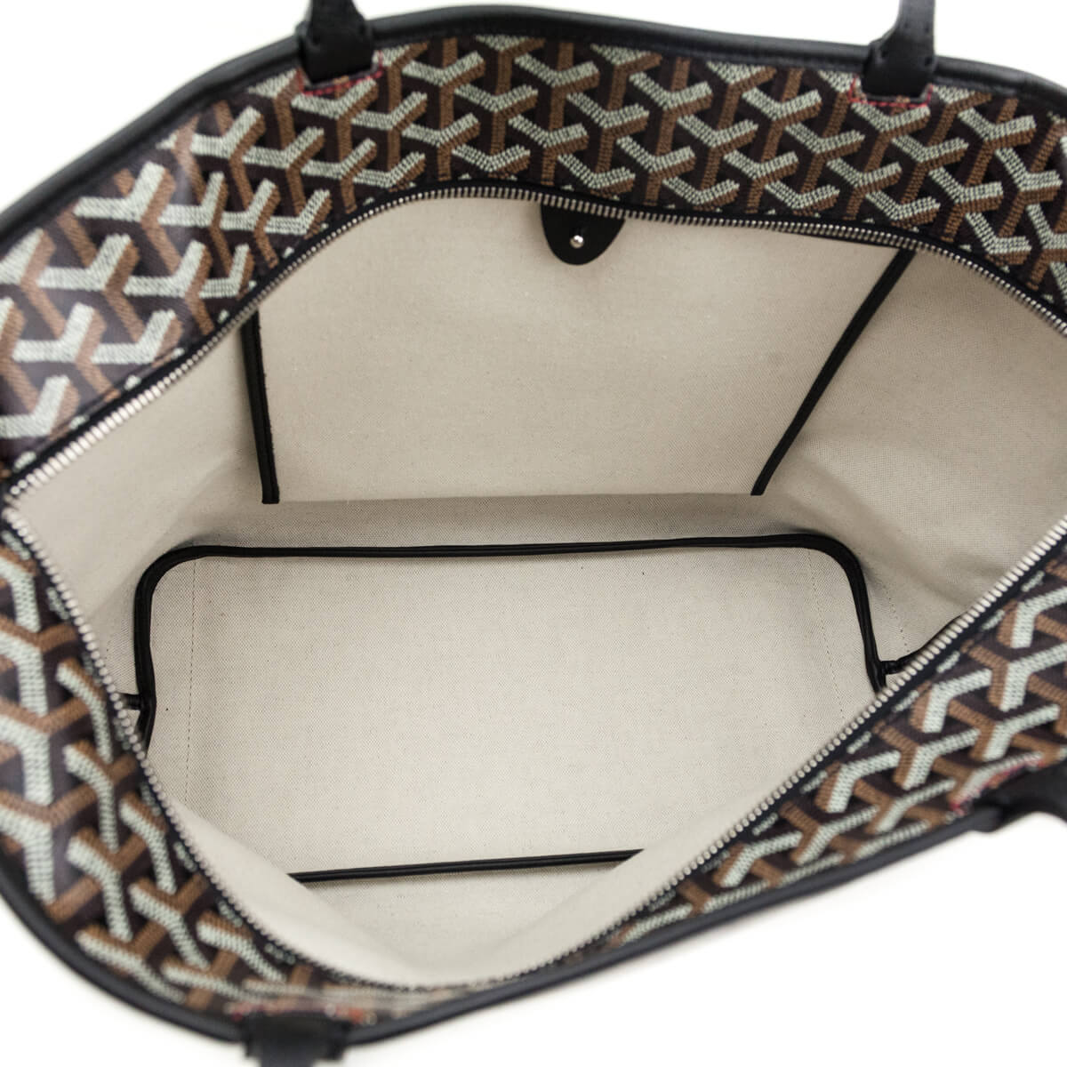 Goyard Black Goyardine Artois MM Tote - Love that Bag etc - Preowned Authentic Designer Handbags & Preloved Fashions