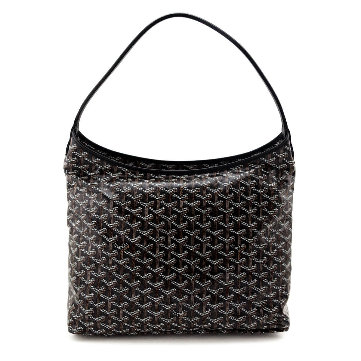 Goyard Black Goyardine Boheme Hobo - Love that Bag etc - Preowned Authentic Designer Handbags & Preloved Fashions