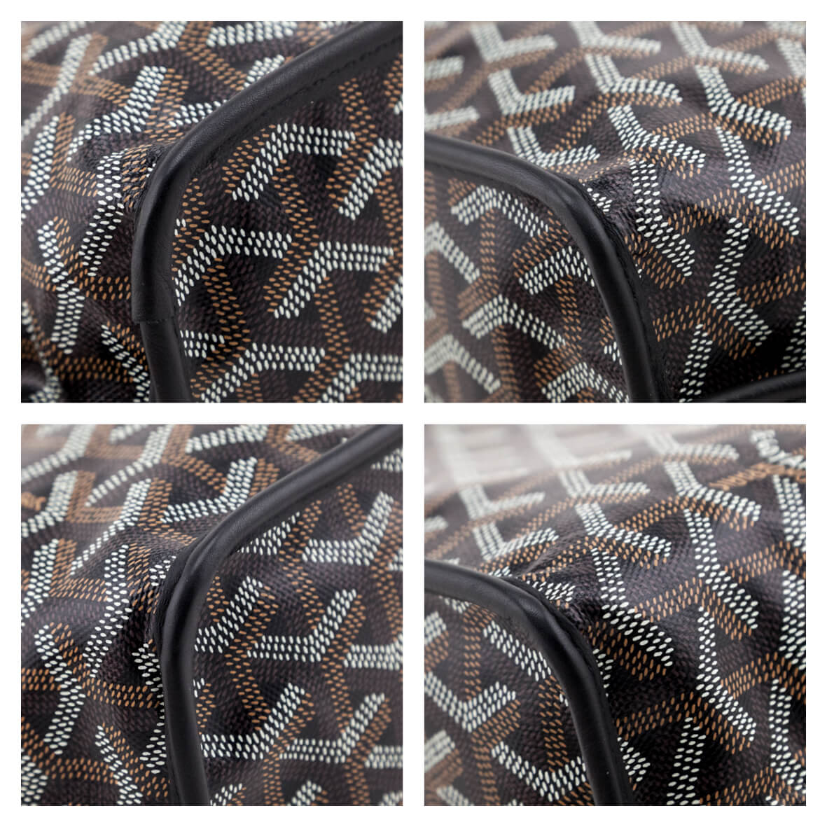 Goyard Black Goyardine Reversible Mini Anjou - Love that Bag etc - Preowned Authentic Designer Handbags & Preloved Fashions