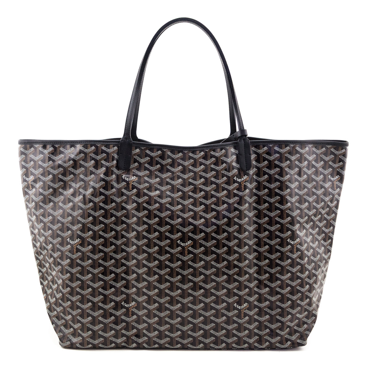 Goyard Black Goyardine Saint Louis GM