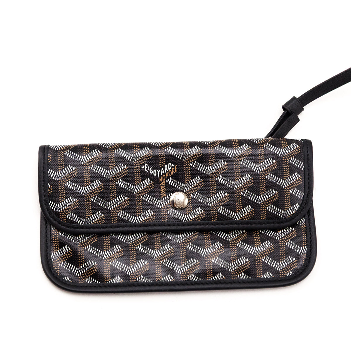 Goyard Black Goyardine Saint Louis GM
