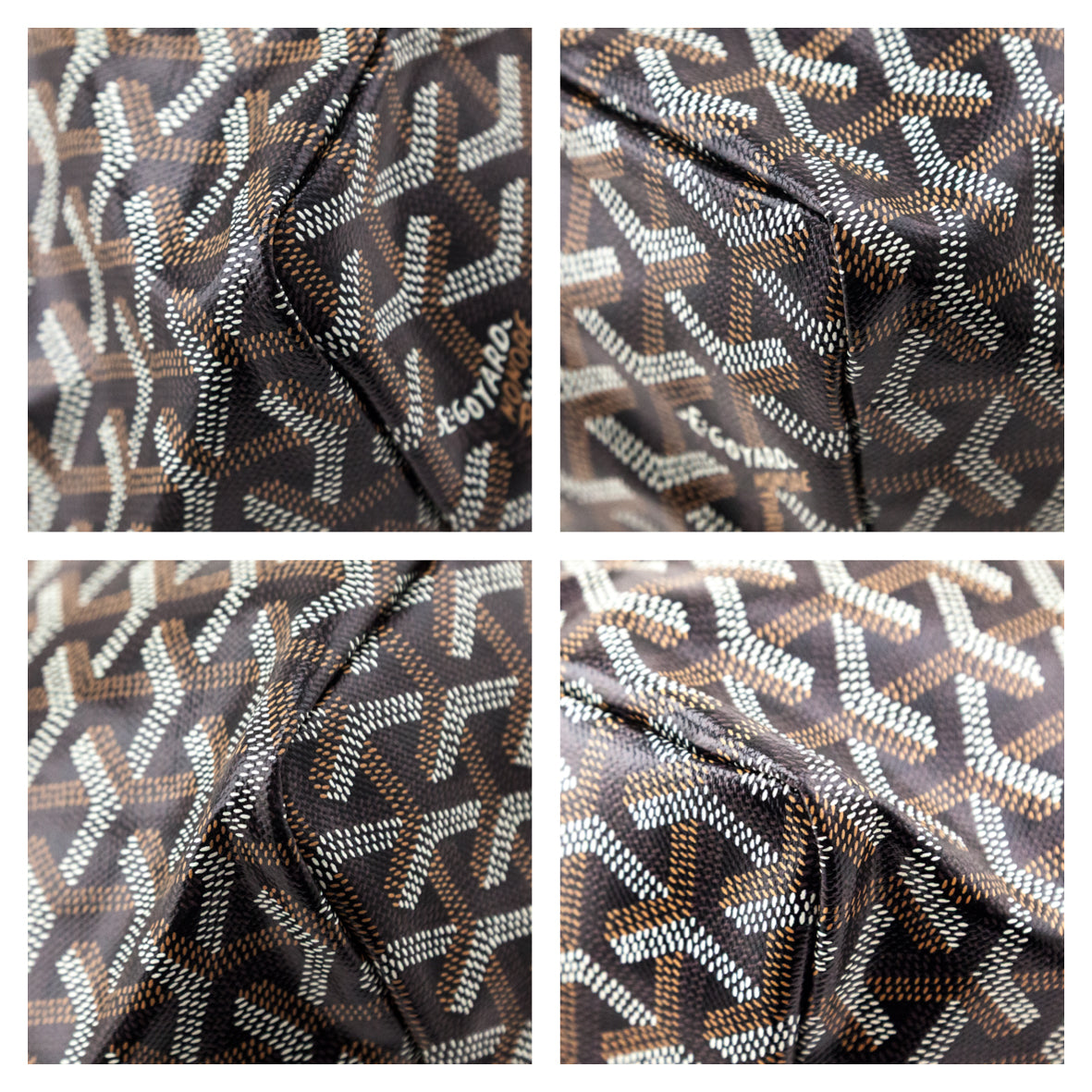 Goyard Black Goyardine Saint Louis GM
