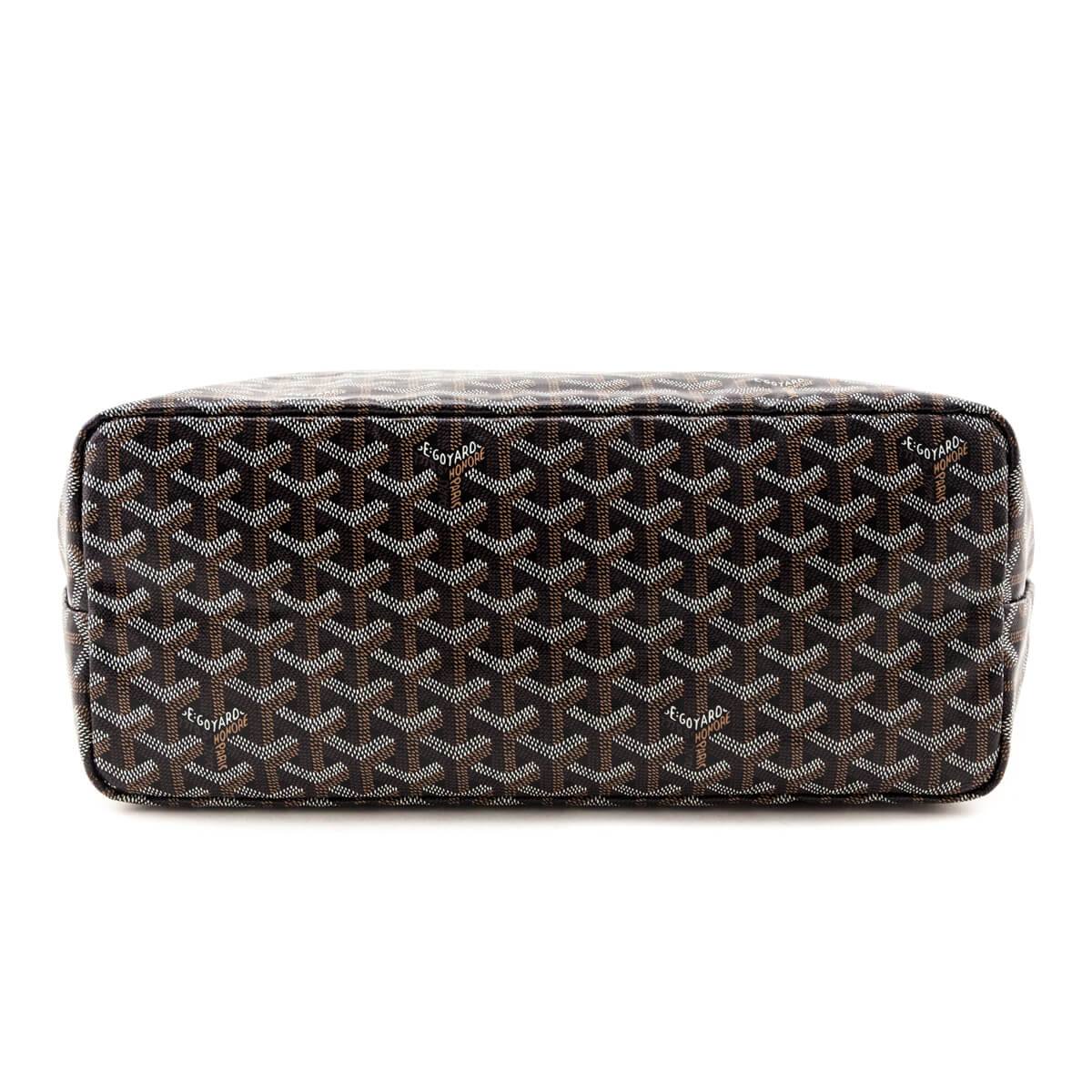 Goyard Black Goyardine Saint Louis PM