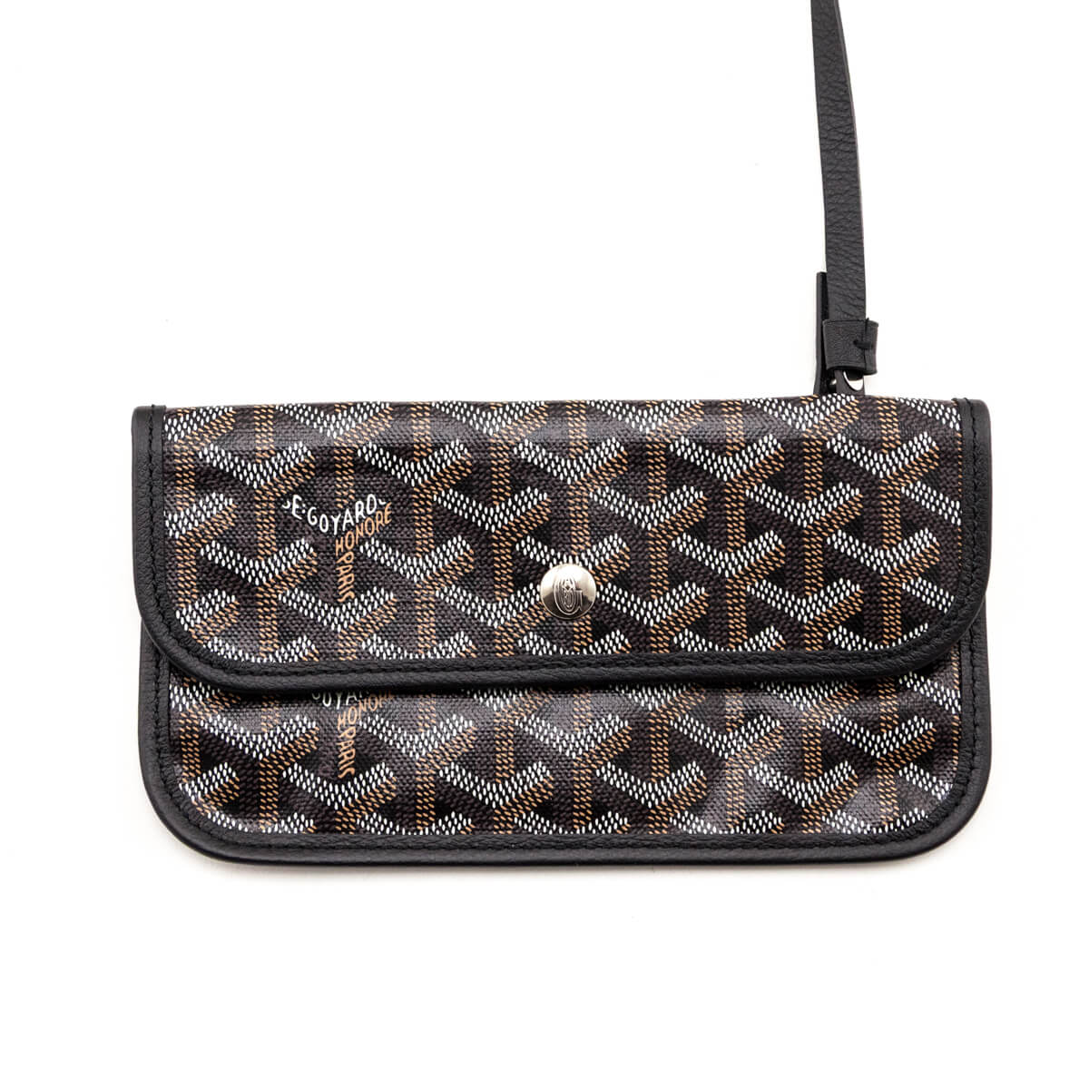 Goyard Black Goyardine Saint Louis PM