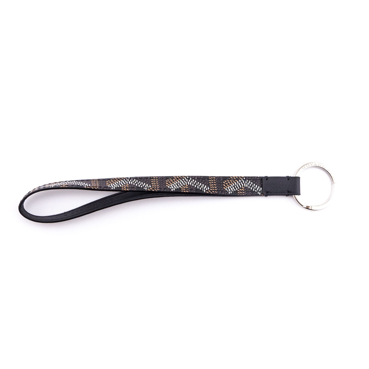 Goyard Black Goyardine Sesame Key Ring - Love that Bag etc - Preowned Authentic Designer Handbags & Preloved Fashions