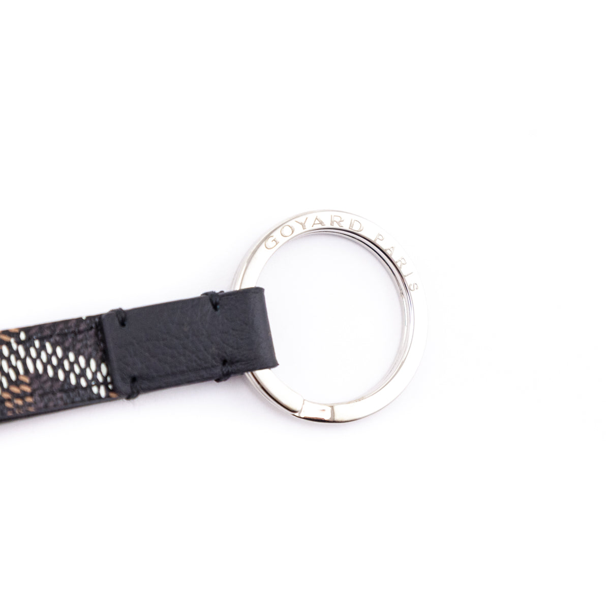 Goyard Black Goyardine Sesame Key Ring - Love that Bag etc - Preowned Authentic Designer Handbags & Preloved Fashions