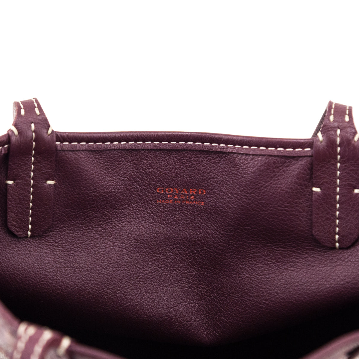 Goyard Burgundy Goyardine Reversible Mini Anjou - Love that Bag etc - Preowned Authentic Designer Handbags & Preloved Fashions