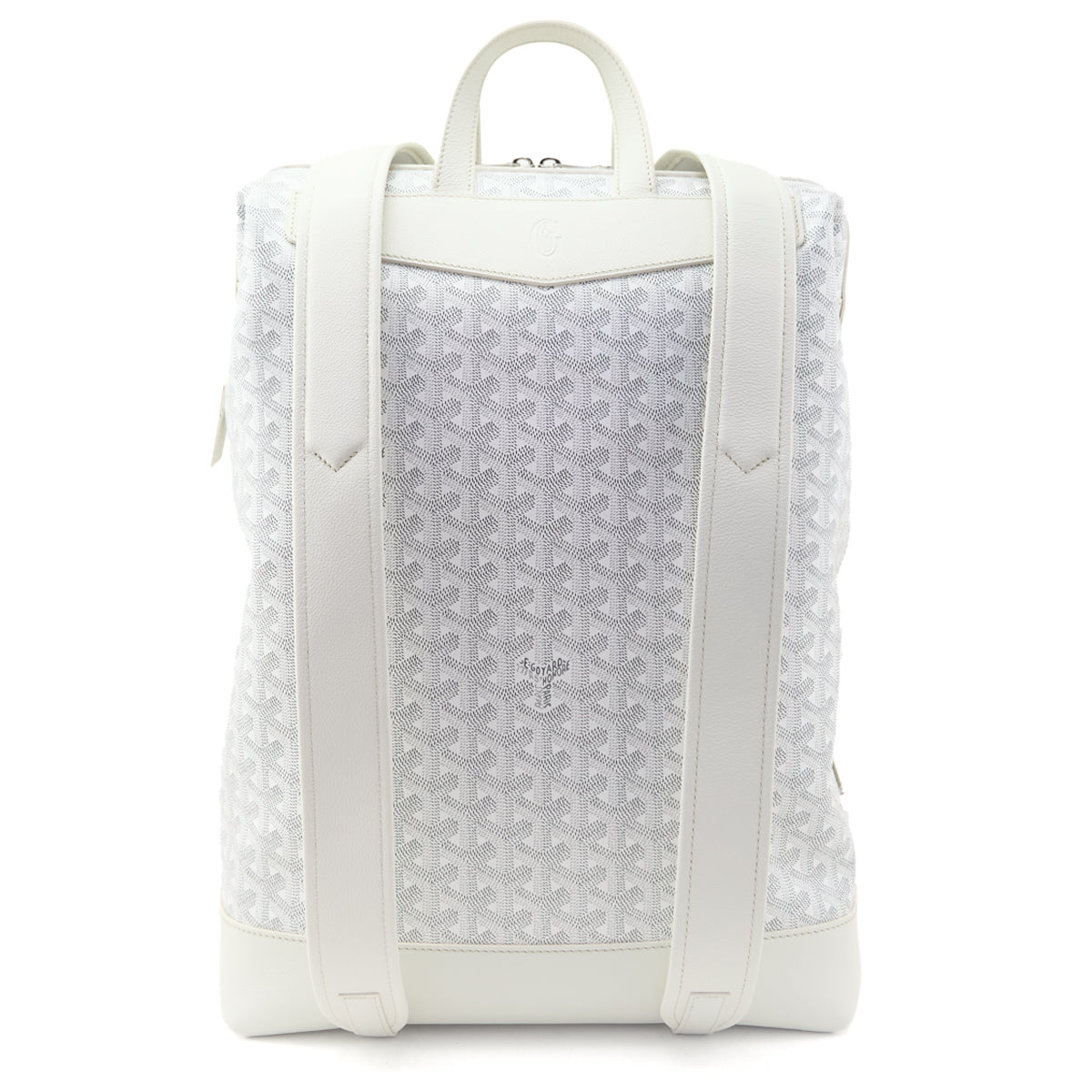 Goyard White Goyardine Calfskin Cisalpin Backpack - Love that Bag etc - Preowned Authentic Designer Handbags & Preloved Fashions